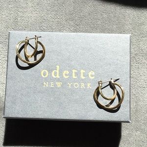 Odette New York Mini Risom Hoop Earrings